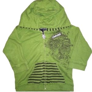 Quicksilver Zip-Up Hooded Sweat Jacket 12M Baby